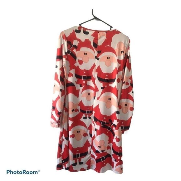 Christmas Ugly Santa Dress, Size S/M - Picture 6 of 6